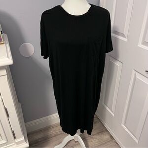 3 for $15 Daily Ritual Black Midi Dress